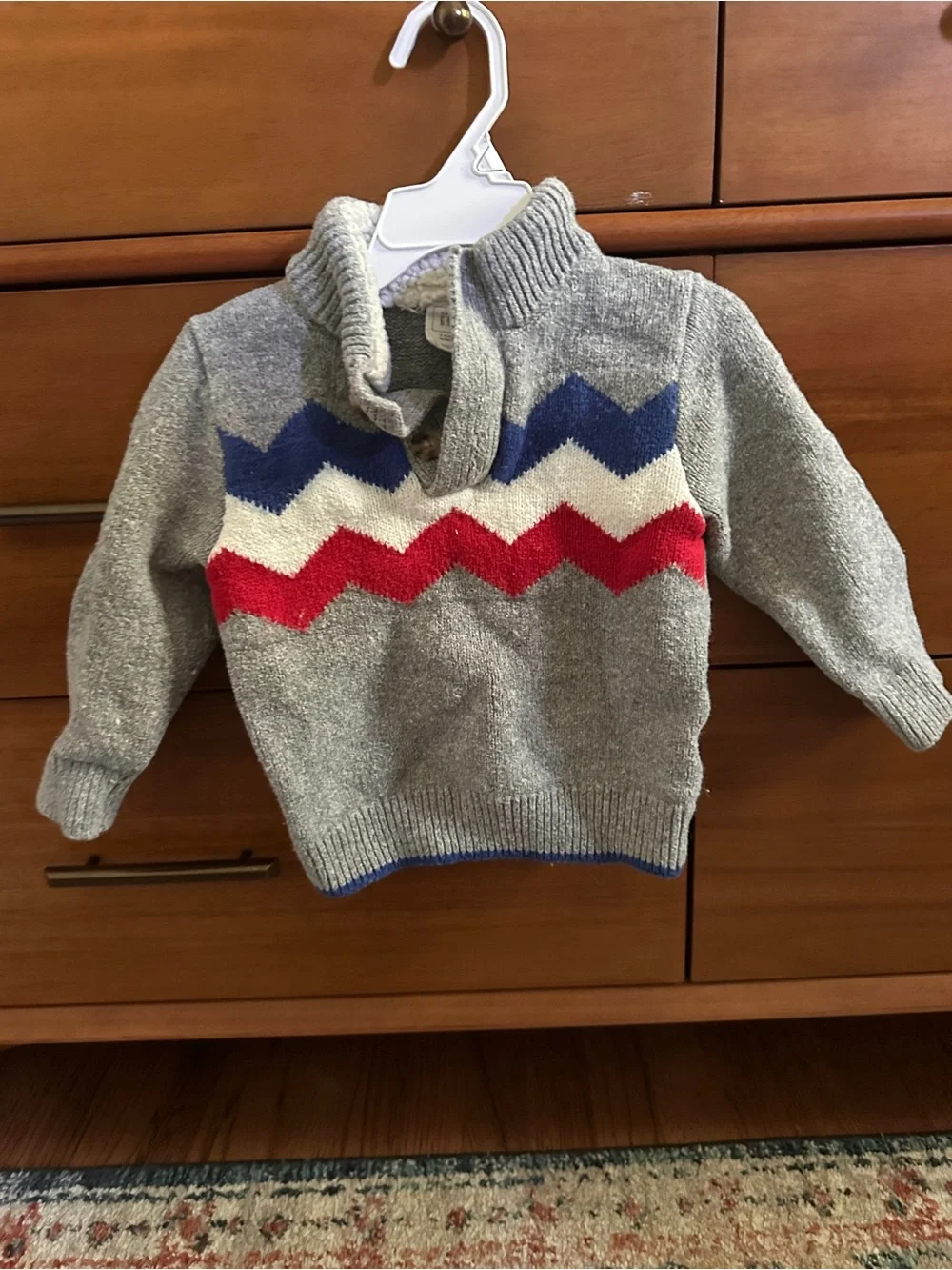 Baby GAP, quarter pullover, 2T